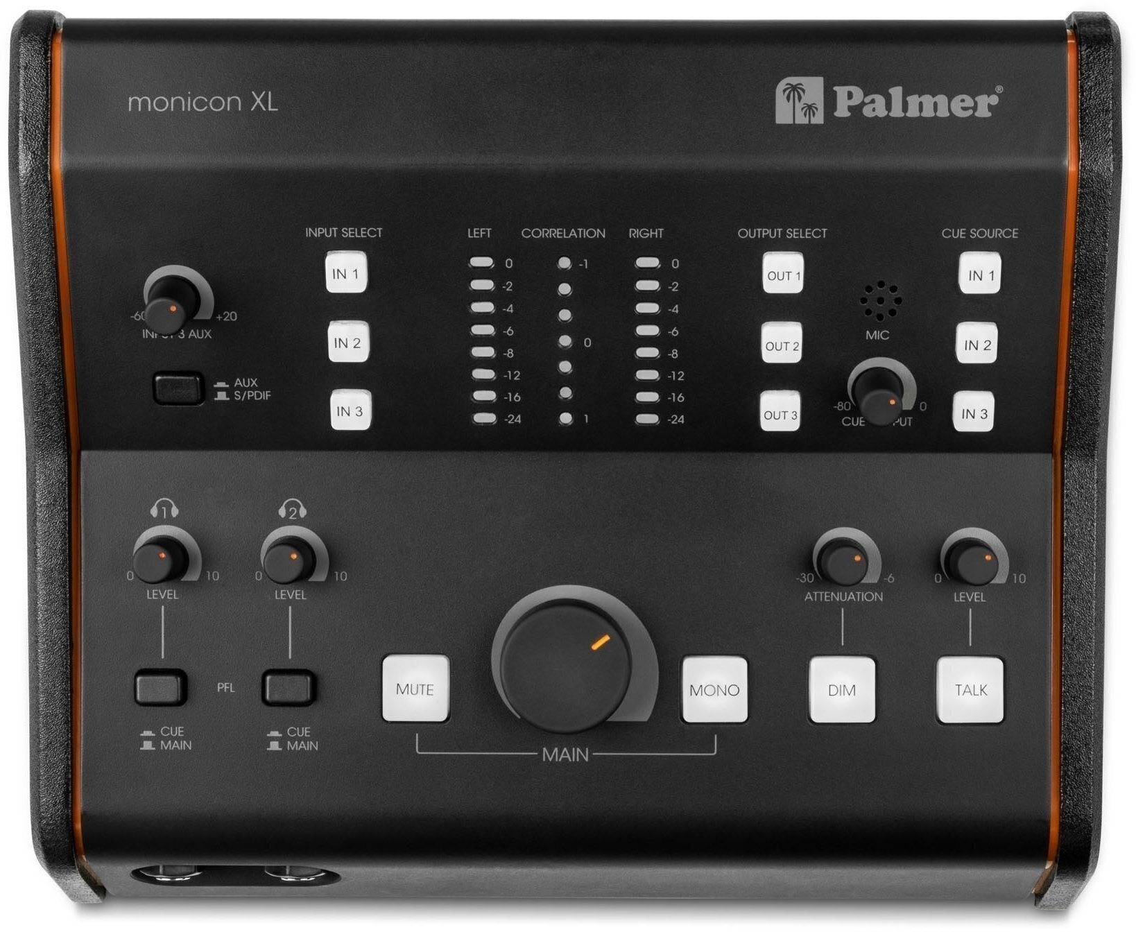 Seletor/controlador do monitor Palmer Monicon XL