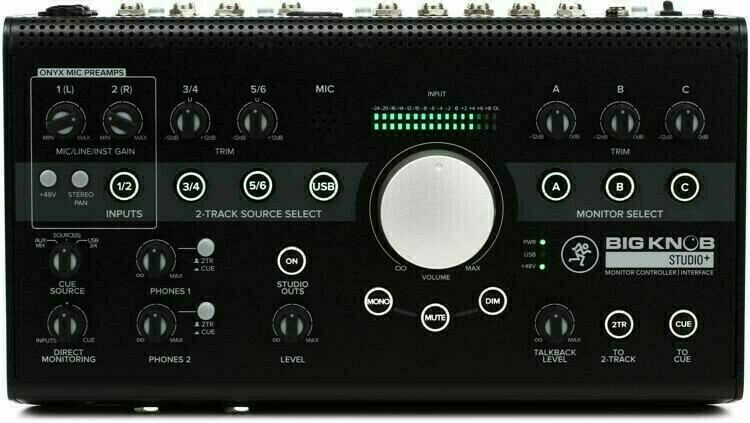 Mackie Big Knob Studio Plus Monitor Selector / Controller - Muziker