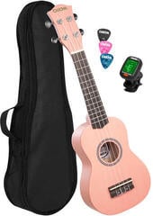 Ukulele soprano Cascha HH 3976 EN Pink Ukulele soprano