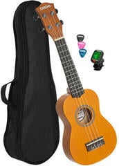 Ukulele soprano Cascha HH 3973 EN Yellow Ukulele soprano