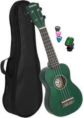 Sopraanoukulele Cascha HH 3972 EN Green Sopraanoukulele