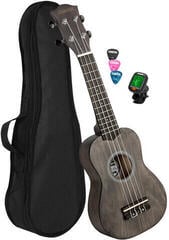 Cascha HH 3969 EN Soprano Ukulele Black