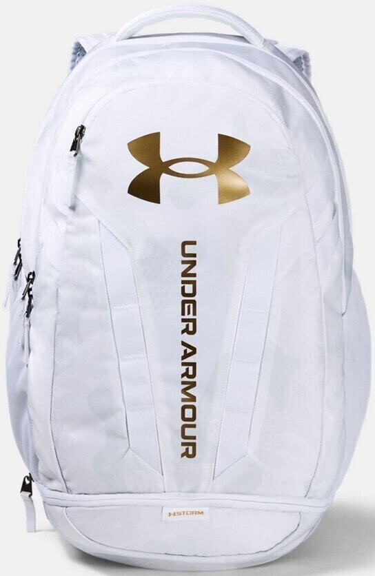 Under Armour Hustle 5.0 Backpack White Muziker