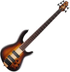 5-strunná baskytara Cort C5 Plus ZBMH Open Pore Tobacco Sunburst 5-strunná baskytara