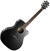 Jumbo elektro-akoestische gitaar Cort GA5F-BK Zwart
