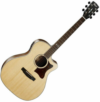 electro-acoustic guitar Cort GA5F-MD-NAT Natural Gloss electro-acoustic guitar - 1