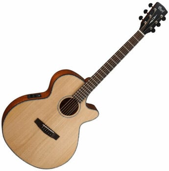 Guitare Jumbo acoustique-électrique Cort SFX-E Natural Satin - 1
