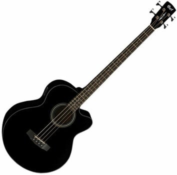 Acoustic Bassguitar Cort SJB5F Black - 1