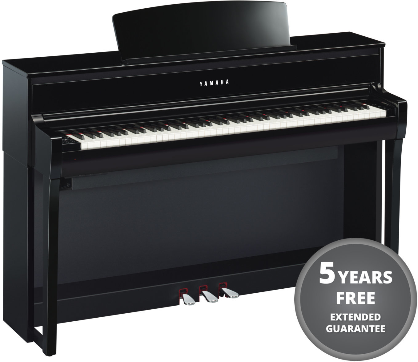 Pianino cyfrowe Yamaha CLP-675 PE