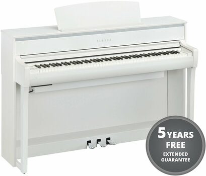 Pianino cyfrowe Yamaha CLP-675 WH - 1