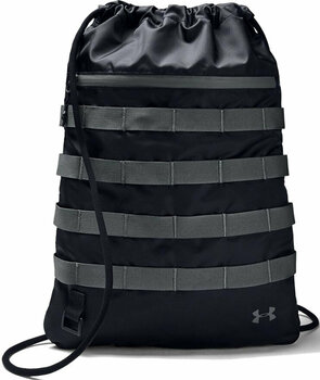 Lifestyle Backpack / Bag Under Armour Sportstyle Black/Pitch Grey 25 L Gymsack - 1