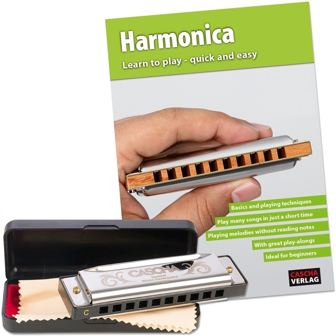 Diatonic harmonica Cascha HH 1620 EN Special Blues Set