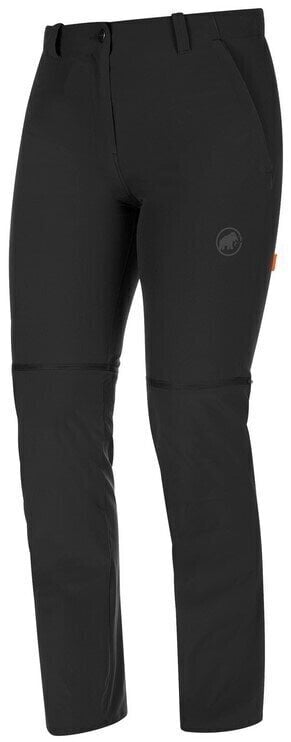 Outdoorové kalhoty Mammut Runbold Zip Off Black 34 Outdoorové kalhoty