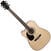 Dreadnought Elektro-Akustikgitarren Cort AD880CE LH Natural Satin Dreadnought Elektro-Akustikgitarren