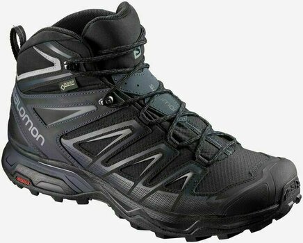 Chaussures outdoor hommes Salomon X Ultra 3 Mid GTX Black/India Ink/Monument 42 Chaussures outdoor hommes - 1