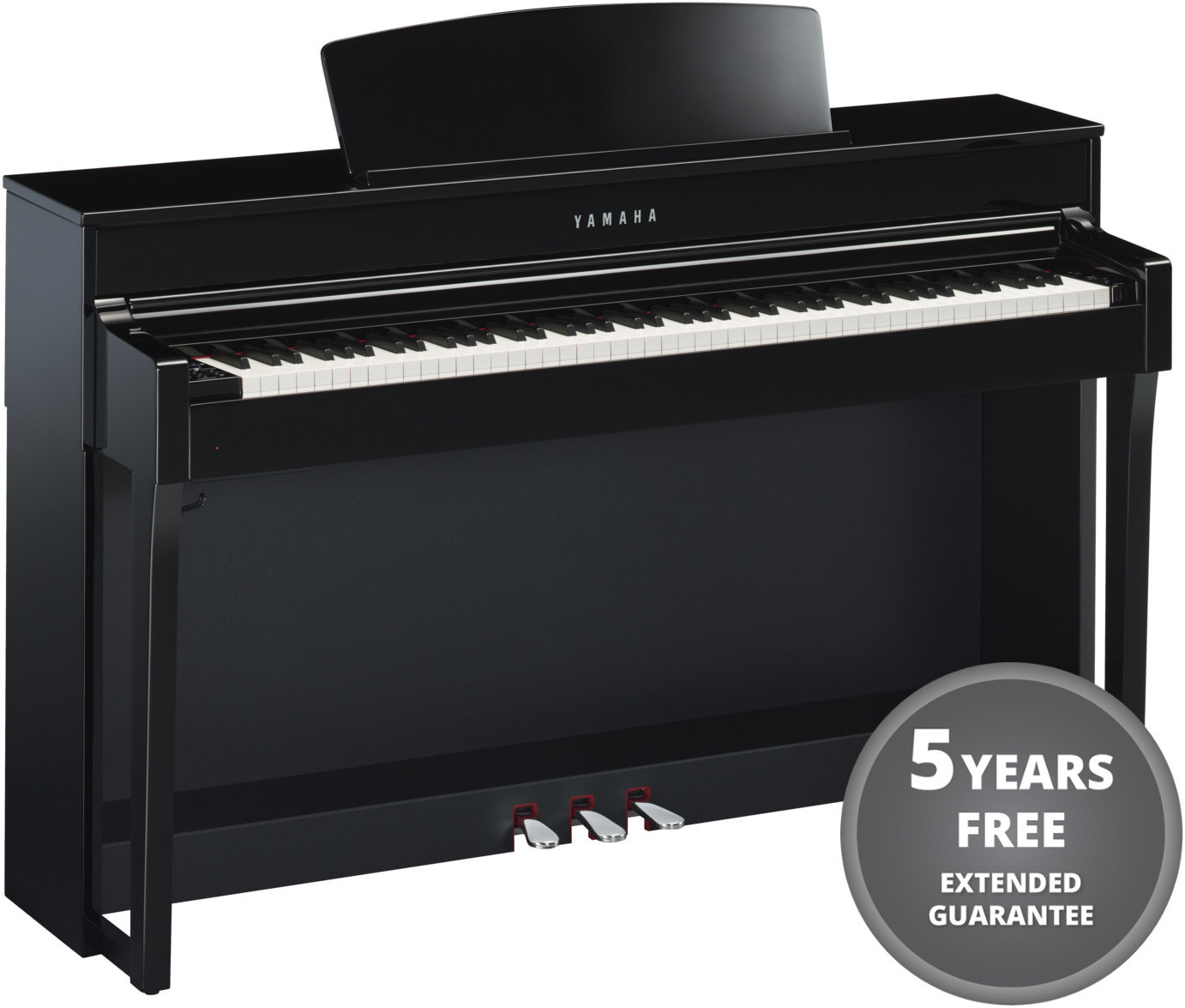 Pianino cyfrowe Yamaha CLP-645 PE