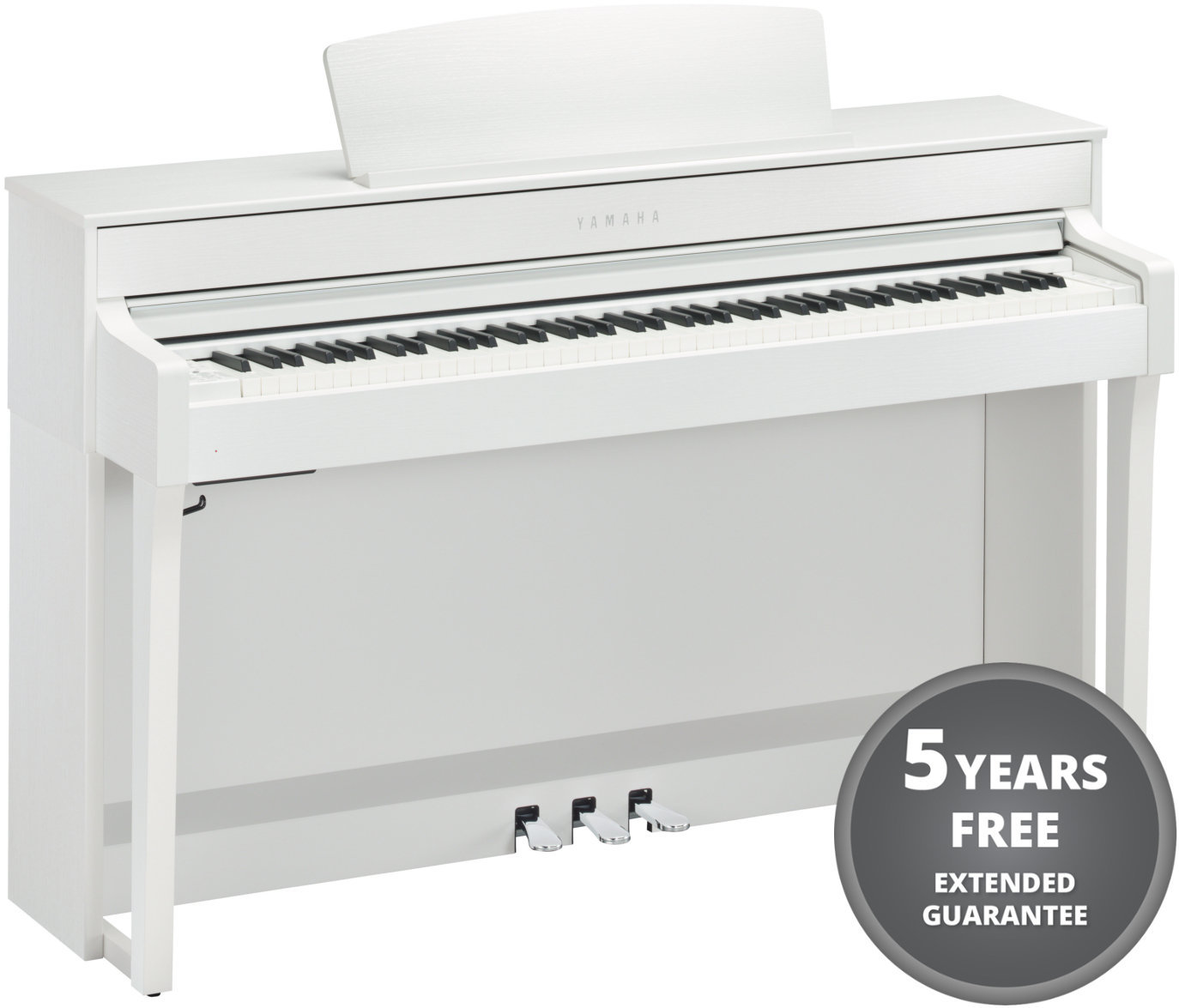 Piano numérique Yamaha CLP-645 WH