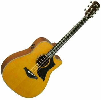 Elektroakustinen kitara Yamaha A5M ARE Vintage Natural - 1