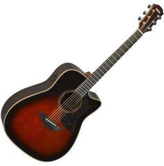 Dreadnought z elektroniką Yamaha A3R-ARE Tobacco Brown Sunburst Dreadnought z elektroniką