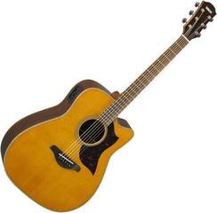 Dreadnought z elektroniką Yamaha A1R II Vintage Natural Dreadnought z elektroniką