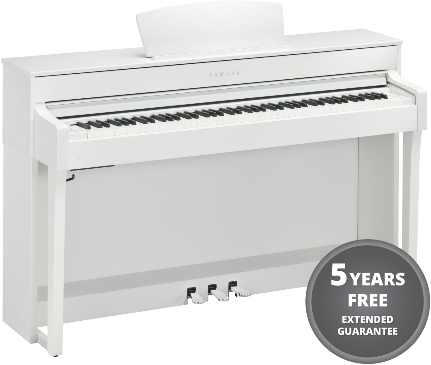Digitální piano Yamaha CLP-635 WH