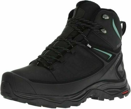 Womens Outdoor Shoes Salomon X Ultra Mid Winter CS WP W Black/Phantom 37 1/3 Womens Outdoor Shoes - 1