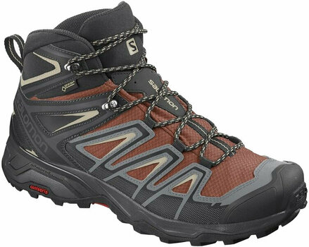 Moške outdoor cipele Salomon X Ultra 3 Mid GTX Burnt Brick/Black 42 2/3 Moške outdoor cipele - 1