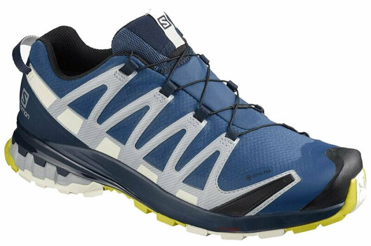 Chaussures de trail running Salomon XA Pro 3D V8 GTX Dark Denim/Navy Blaze 44 Chaussures de trail running - 1