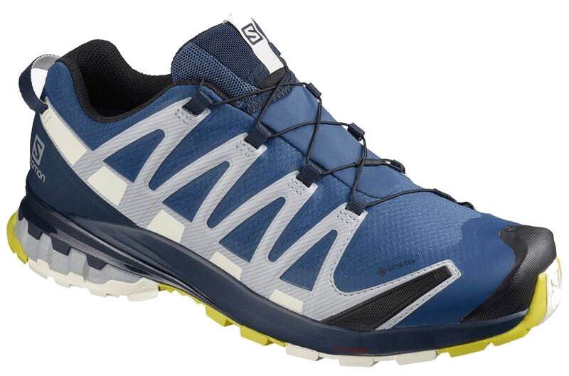 Trailová běžecká obuv Salomon XA Pro 3D V8 GTX Dark Denim/Navy Blaze 46 2/3 Trailová běžecká obuv