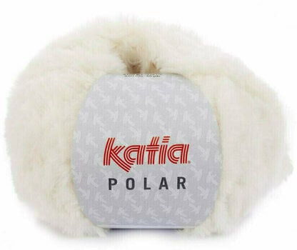 Плетива прежда Katia Polar 80 Off White - 1