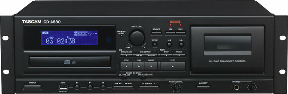 Rackový DJ přehrávač Tascam CD-A580 - 1
