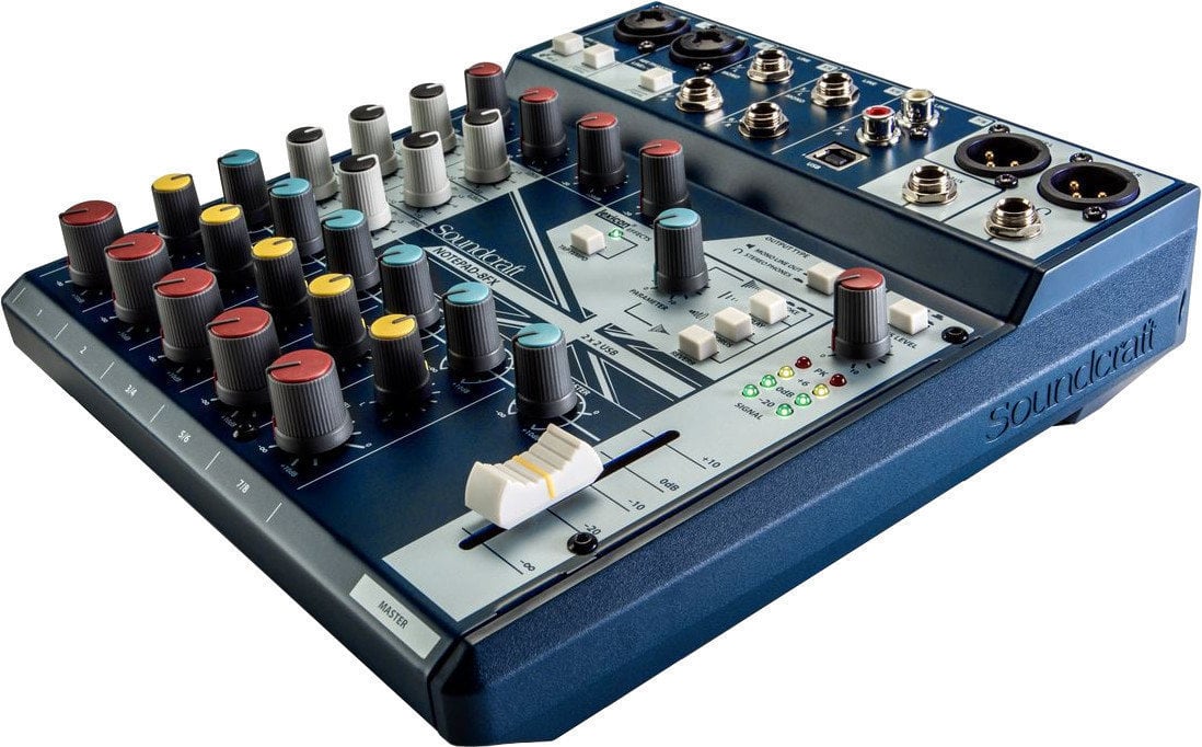 Table de mixage analogique Soundcraft Notepad-8FX