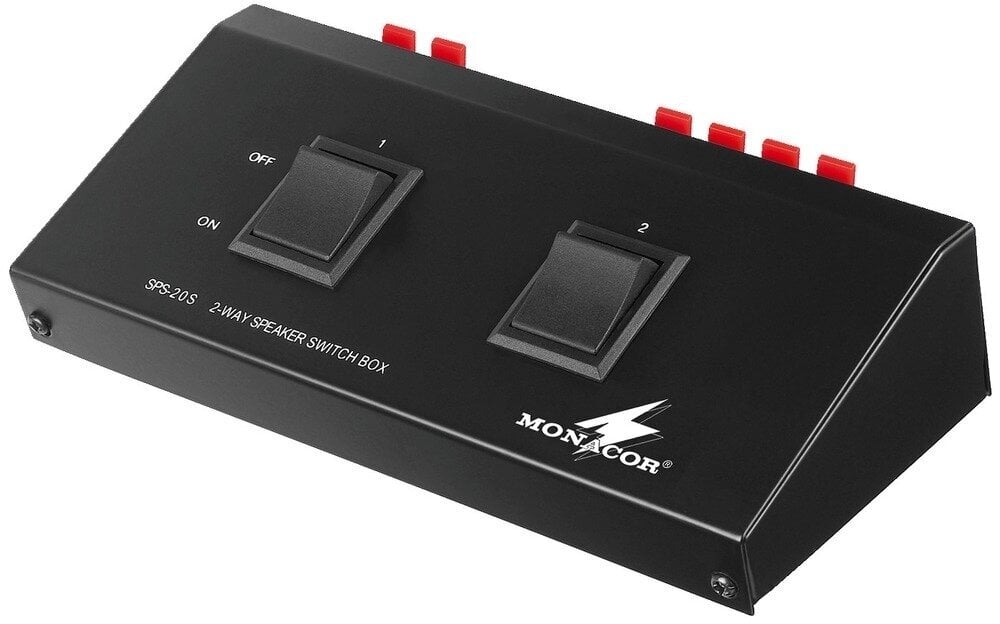 Monitor selector/kontroler głośności Monacor SPS-20S