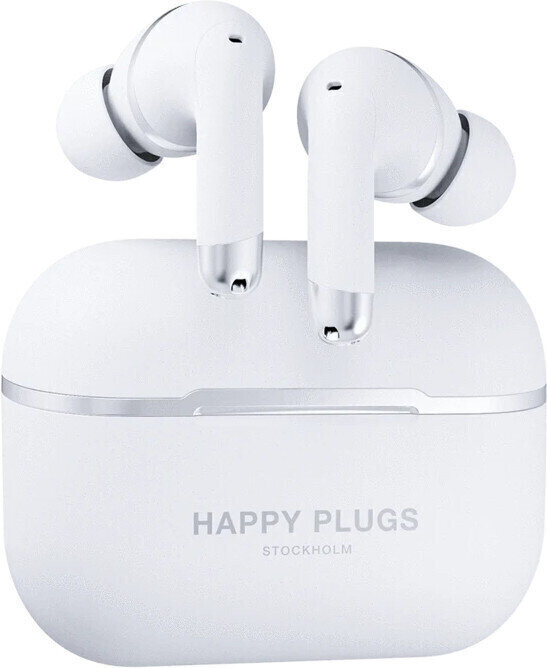 True Wireless In-ear Happy Plugs Air 1 ANC Λευκό
