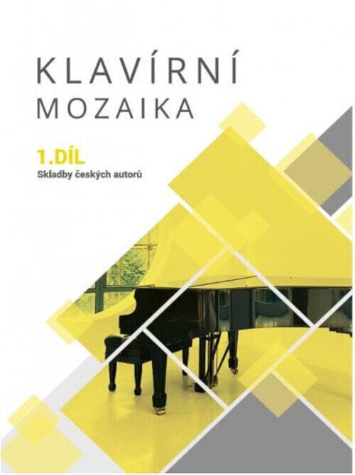 Music sheet for pianos Martin Vozar Klavírní mozaika 1 Music Book