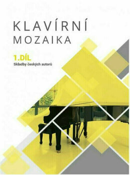 Music sheet for pianos Martin Vozar Klavírní mozaika 1 Music Book - 1