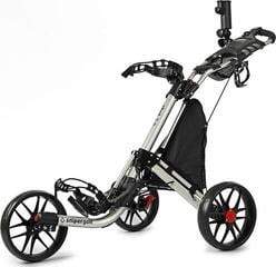 Manuell golfvagn Snipergolf Shot 2.0 Silver/Black Manuell golfvagn