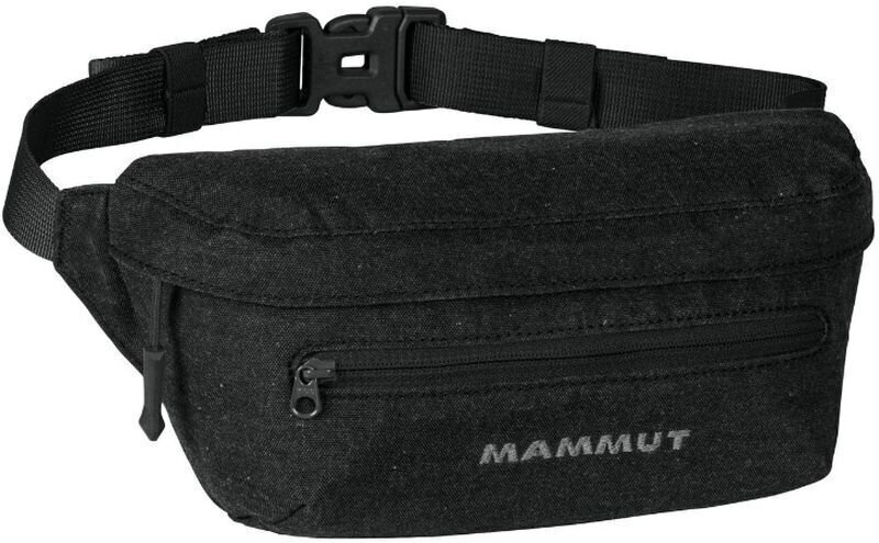 Lompakko, crossbody-laukku Mammut Classic Bumbag Mélange Black Crossbody Bag