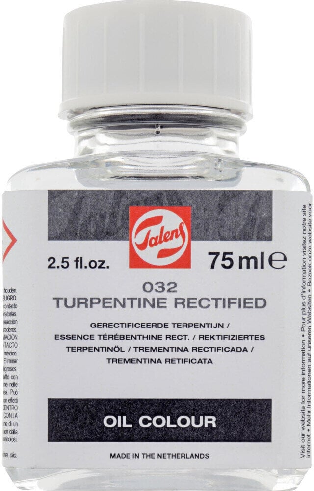 Grondverf Talens TURPENTINE RECTIFIED 032 75 ml