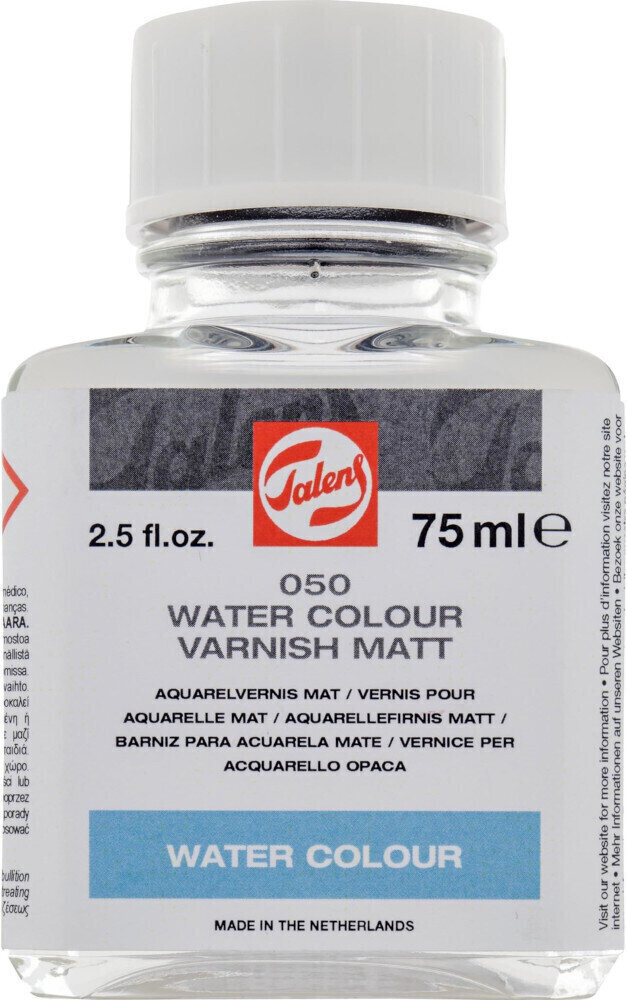 Kruntvärv Talens Water Colour Varnish Mat Bottle 75 ml