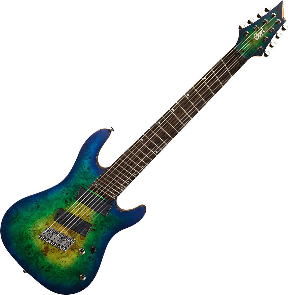 Multi-scale elektrische gitaar Cort KX508MS Blue Burst