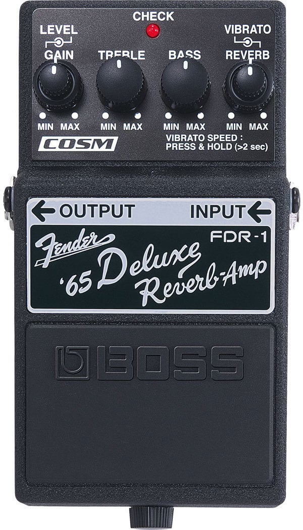 Efeito para guitarra Boss FDR-1 Fender 65 Deluxe Reverb