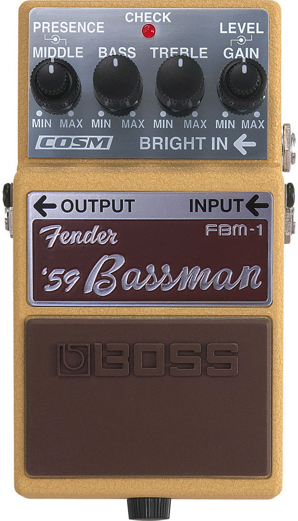 Gitáreffekt Boss FBM-1 Fender 59 Bassman