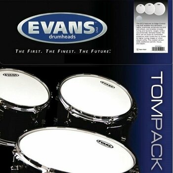 Комплект кожи за барабани Evans Tom Pack Fusion ETP EC2 CTD F - 1