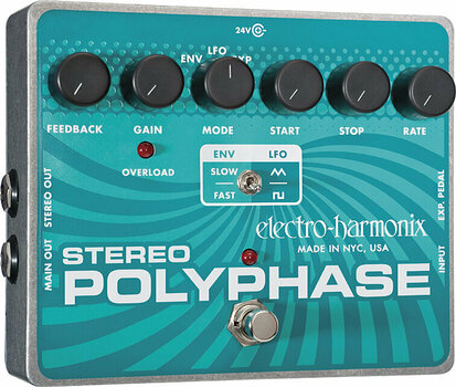 Guitar Effect Electro Harmonix Stereo Poly Phase - 1