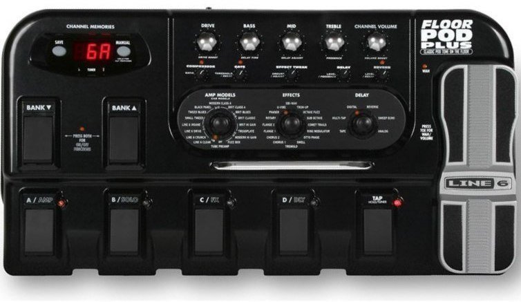 Gitarový multiefekt Line6 Floor POD Plus