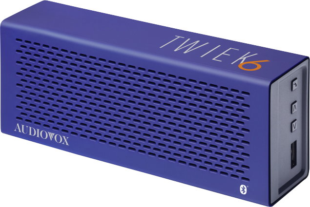 portable Speaker Audiovox Twiek6 Blue