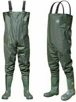 Fishing Waders Delphin Chestwaders River Green 41 - 1