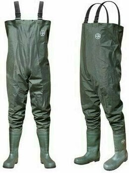 Fishing Waders Delphin Chestwaders River Green 43 - 1