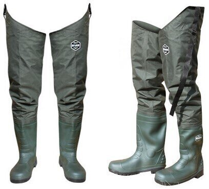 Rybářské brodící kalhoty / Prsačky Delphin Waders River Green 47